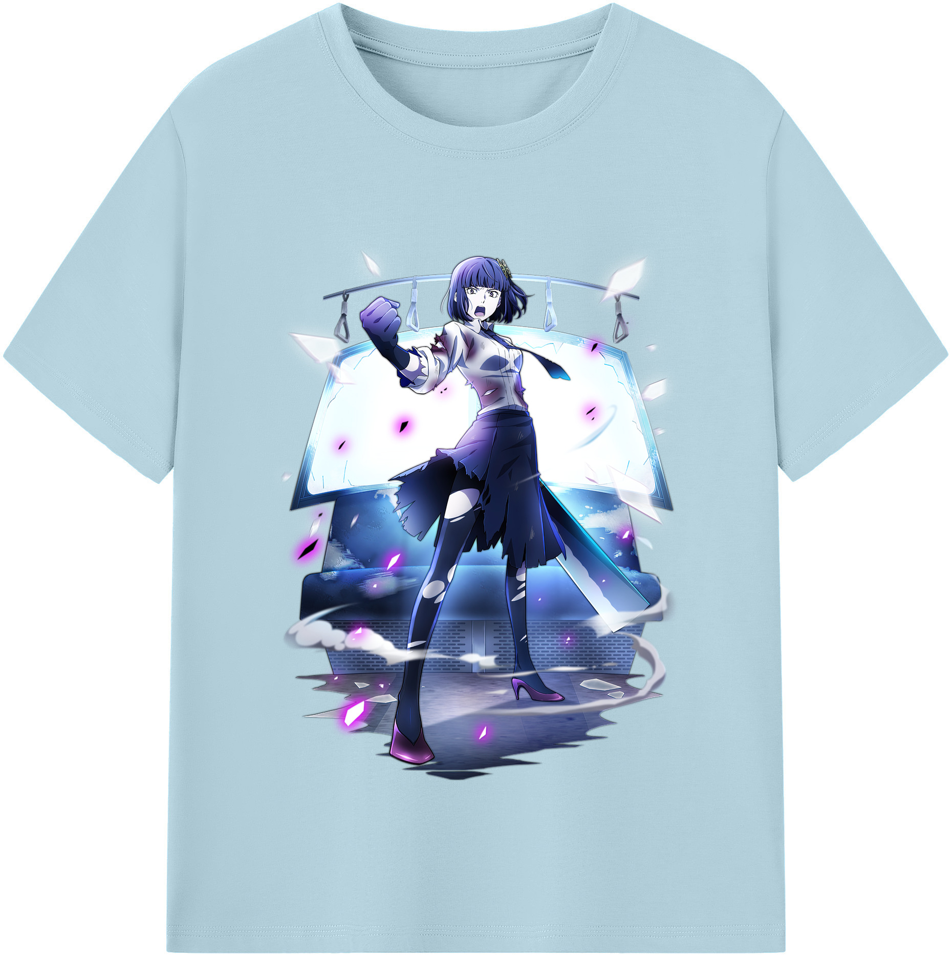 （画像用） 文豪ストレイドッグス Bungo Stray Dogs 綿100％半袖Tシャツ（フロントプリント）